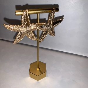 Starred Post Earrings